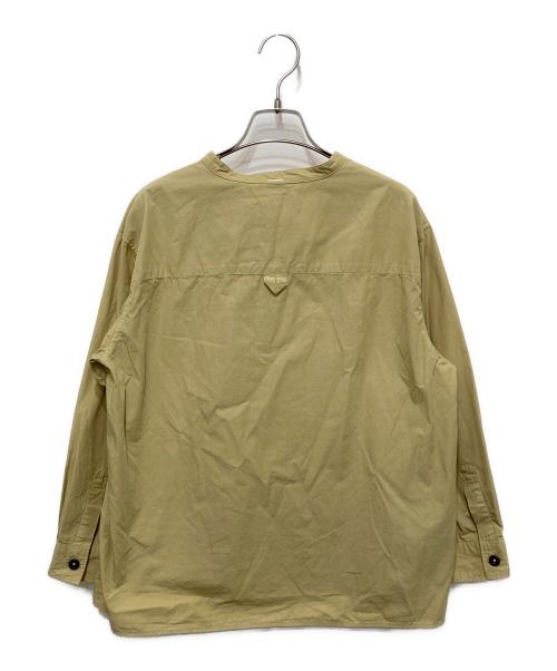 MHL（エムエイチエル）MHL (エムエイチエル) コンパクトコットンポプリンカラーシャツ イエロー サイズ:2の古着・服飾アイテム
