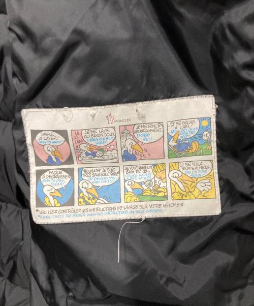 MONCLER（モンクレール）MONCLER (モンクレール) ロングダウンコート ブラック サイズ:1の古着・服飾アイテム