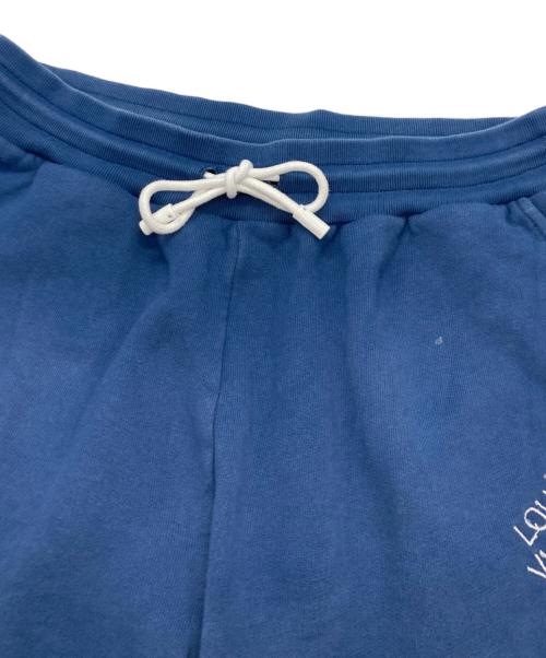 LOUIS VUITTON（ルイ ヴィトン）LOUIS VUITTON (ルイ ヴィトン) ロゴエンブロイダリースウェットパンツ ブルー サイズ:Ｍの古着・服飾アイテム