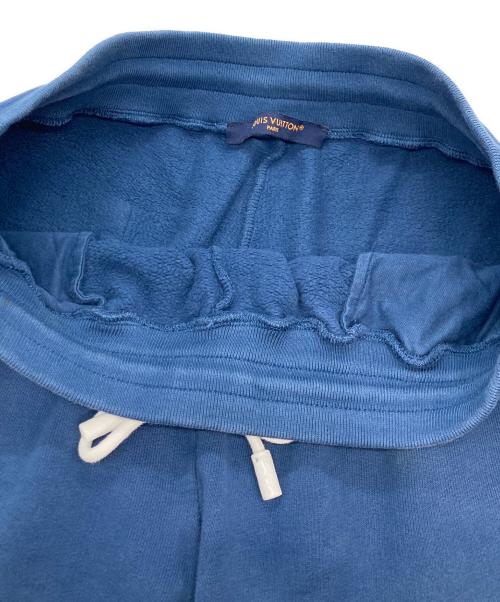 LOUIS VUITTON（ルイ ヴィトン）LOUIS VUITTON (ルイ ヴィトン) ロゴエンブロイダリースウェットパンツ ブルー サイズ:Ｍの古着・服飾アイテム
