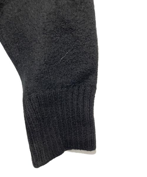 AMI Alexandre Mattiussi（アミアレクサンドルマテュッシ）AMI Alexandre Mattiussi (アミアレクサンドルマテュッシ) ハートロゴハイネックニット ブラック サイズ:Lの古着・服飾アイテム