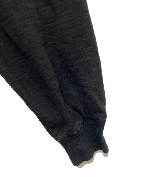 PRADA（プラダ）PRADA (プラダ) ロゴジャガードスウェット ブラック サイズ:Lの古着・服飾アイテム