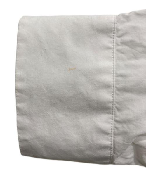 FENDI（フェンディ）FENDI (フェンディ) 襟ズッカブロードシャツ ホワイト×ブラウン サイズ:41の古着・服飾アイテム