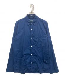 LAVENHAM（ラベンハム）の古着「コットンポプリンシャツ」｜ネイビー