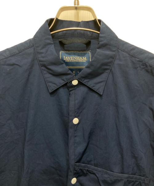 LAVENHAM（ラベンハム）LAVENHAM (ラベンハム) コットンポプリンシャツ ネイビー サイズ:38の古着・服飾アイテム