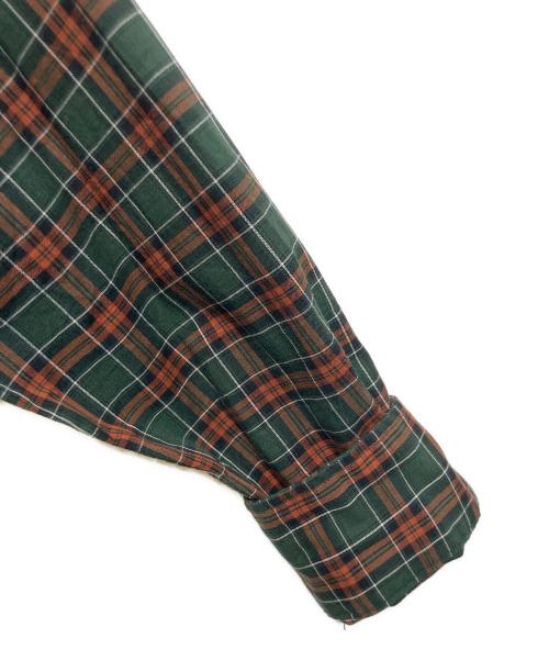 TOMORROW LAND（トゥモローランド）TOMORROW LAND (トゥモローランド) コットンウールボイル セミワイドカラーシャツ グリーン サイズ:Ｓの古着・服飾アイテム