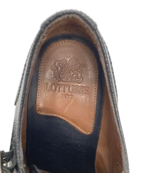 LOTTUSSE（ロトゥセ）LOTTUSSE (ロトゥセ) ダブルモンクストラップシューズ ブラック サイズ:6の古着・服飾アイテム