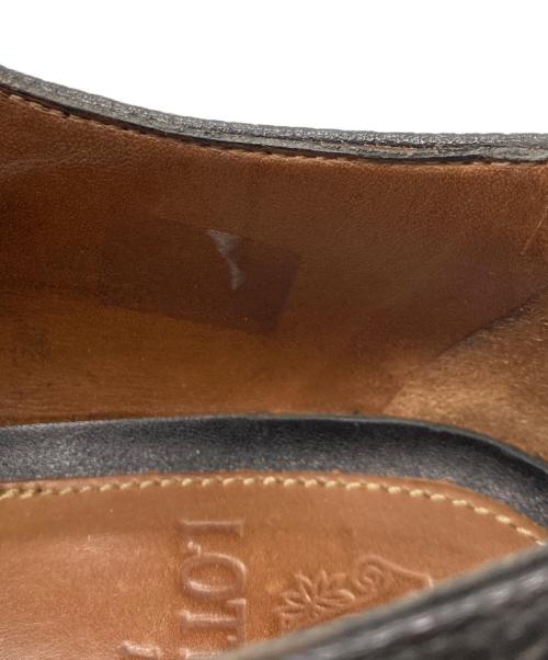 LOTTUSSE（ロトゥセ）LOTTUSSE (ロトゥセ) ダブルモンクストラップシューズ ブラック サイズ:6の古着・服飾アイテム