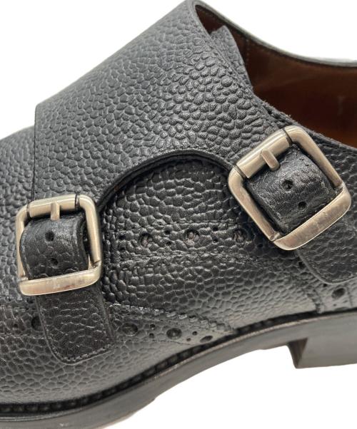 LOTTUSSE（ロトゥセ）LOTTUSSE (ロトゥセ) ダブルモンクストラップシューズ ブラック サイズ:6の古着・服飾アイテム