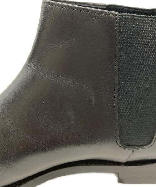 浅草靴誂（アサクサカチョウ）浅草靴誂 (アサクサカチョウ) サイドゴアアンクルブーツ ブラック サイズ:6 1/2の古着・服飾アイテム