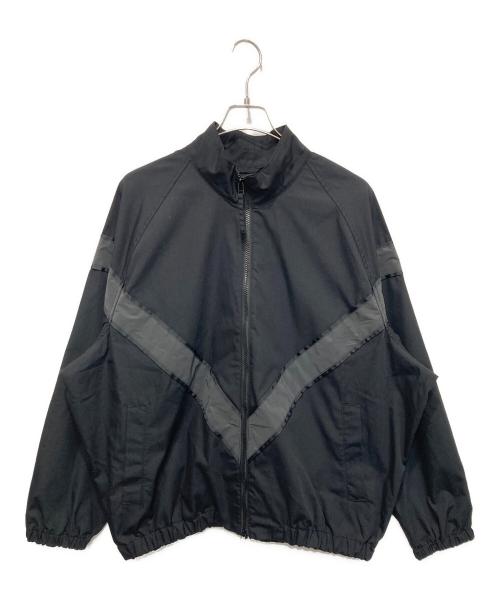 JOURNAL STANDARD relume（ジャーナルスタンダード レリューム）JOURNAL STANDARD relume (ジャーナルスタンダード レリューム) ARMY TWILL SANFORIZED (アーミーツイル) 別注トレーニングジャケット ブラック サイズ:Ｍの古着・服飾アイテム