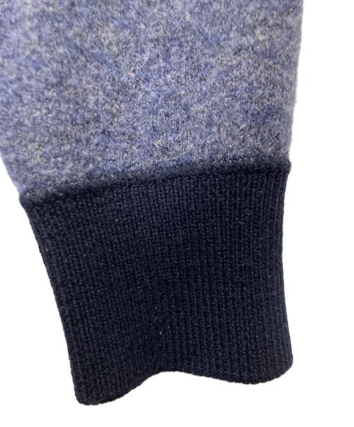 STONE ISLAND（ストーンアイランド）STONE ISLAND (ストーンアイランド) パッチ付きセーター ブルー サイズ:Mの古着・服飾アイテム