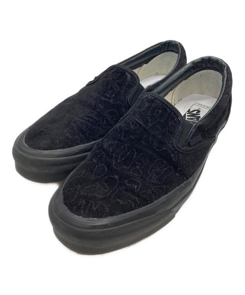 VANS（ヴァンズ）VANS (ヴァンズ) VAULT OG CLASSIC SLIP-ON VELVET ブラック サイズ:US10の古着・服飾アイテム