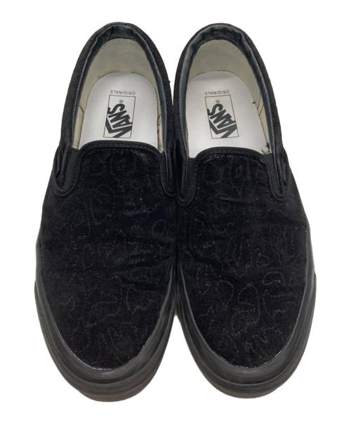 VANS（ヴァンズ）VANS (ヴァンズ) VAULT OG CLASSIC SLIP-ON VELVET ブラック サイズ:US10の古着・服飾アイテム