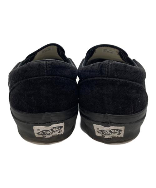 VANS（ヴァンズ）VANS (ヴァンズ) VAULT OG CLASSIC SLIP-ON VELVET ブラック サイズ:US10の古着・服飾アイテム