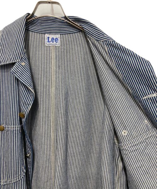 LEE（リー）LEE (リー) DUNGAREESロコジャケット ブルー×ホワイト サイズ:XLの古着・服飾アイテム