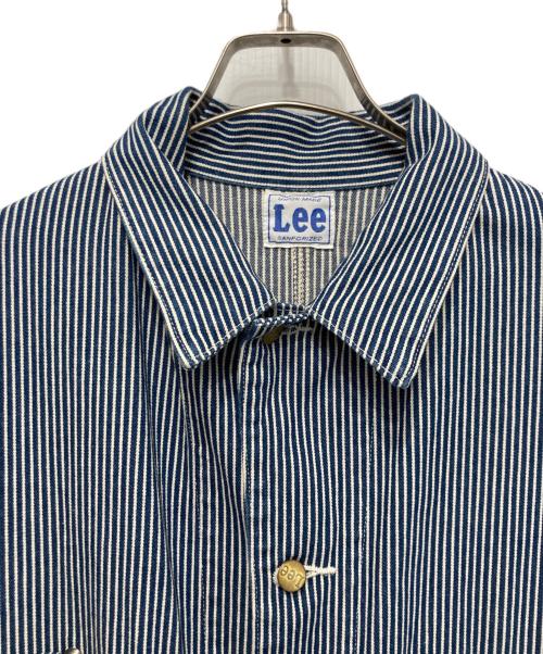 LEE（リー）LEE (リー) DUNGAREESロコジャケット ブルー×ホワイト サイズ:XLの古着・服飾アイテム