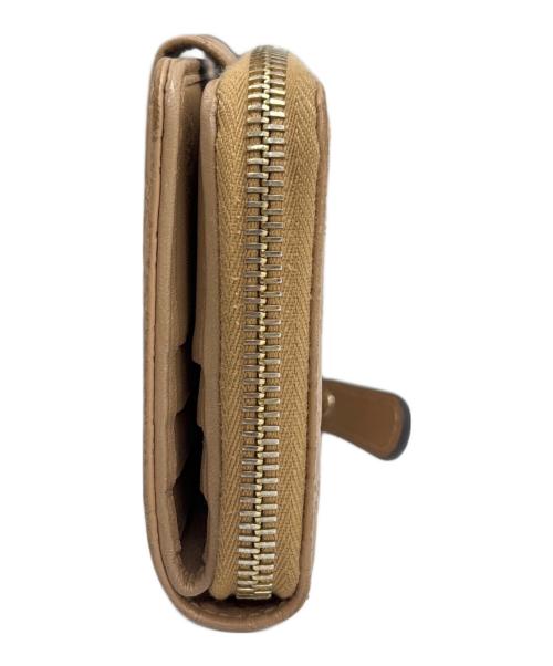 GUCCI（グッチ）GUCCI (グッチ) 2つ折り財布 ベージュの古着・服飾アイテム