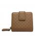 GUCCI (グッチ) 2つ折り財布 ベージュ：15000円