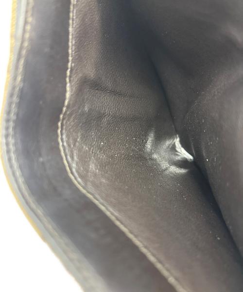 GUCCI（グッチ）GUCCI (グッチ) ジャッキーWホック財布 ベージュ×ブラックの古着・服飾アイテム