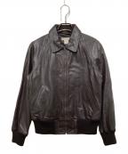 J.CREWジェイクルー）の古着「レザージャケット」｜ブラウン