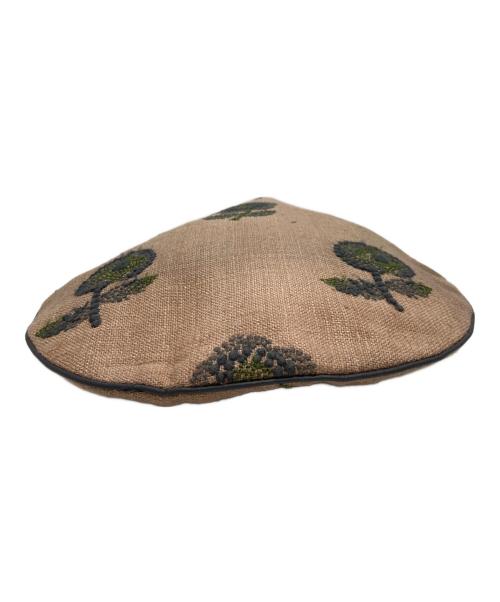 mina perhonen（ミナ ペルホネン）mina perhonen (ミナ ペルホネン) エッグバッグ ピンクベージュの古着・服飾アイテム