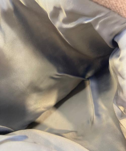 mina perhonen（ミナ ペルホネン）mina perhonen (ミナ ペルホネン) エッグバッグ ピンクベージュの古着・服飾アイテム