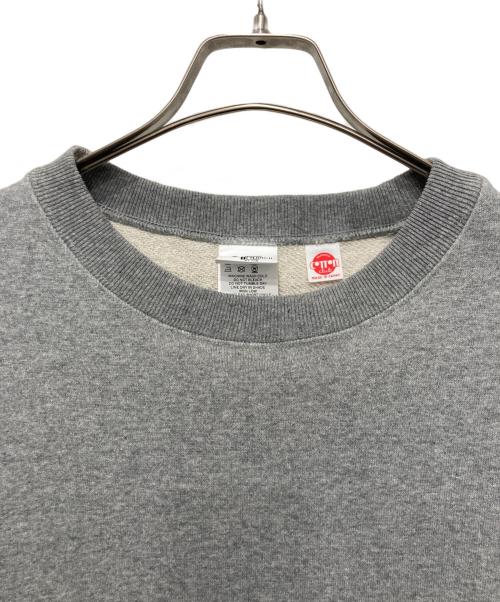 Cotton Research Club（コットンリサーチクラブ）Cotton Research Club (コットンリサーチクラブ) 14.0oz クルーネックスウェット グレー サイズ:Lの古着・服飾アイテム