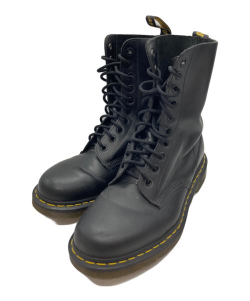 Dr.Martens（ドクターマーチン）Dr.Martens (ドクターマーチン) 10ホールブーツ ブラック サイズ:UK7の古着・服飾アイテム
