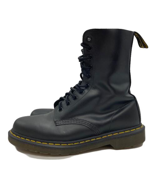 Dr.Martens（ドクターマーチン）Dr.Martens (ドクターマーチン) 10ホールブーツ ブラック サイズ:UK7の古着・服飾アイテム