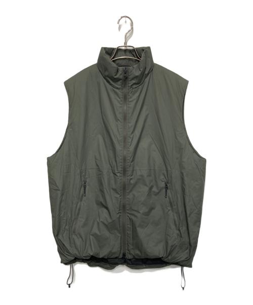 GOLDWIN（ゴールドウイン）GOLDWIN (ゴールドウイン) ウインドストッパーバイゴアテックスラボズ パフィーベスト グレー サイズ:4の古着・服飾アイテム