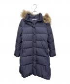 theory luxeセオリーリュクス）の古着「ファー付ダウンコート」｜ネイビー