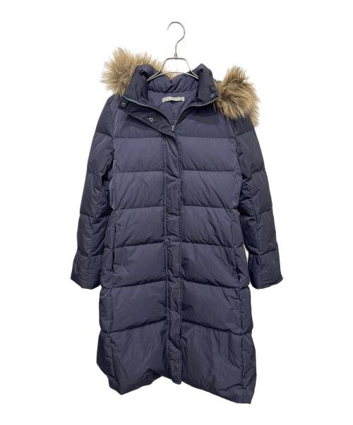 theory luxe（セオリーリュクス）theory luxe (セオリーリュクス) ファー付ダウンコート ネイビー サイズ:38の古着・服飾アイテム