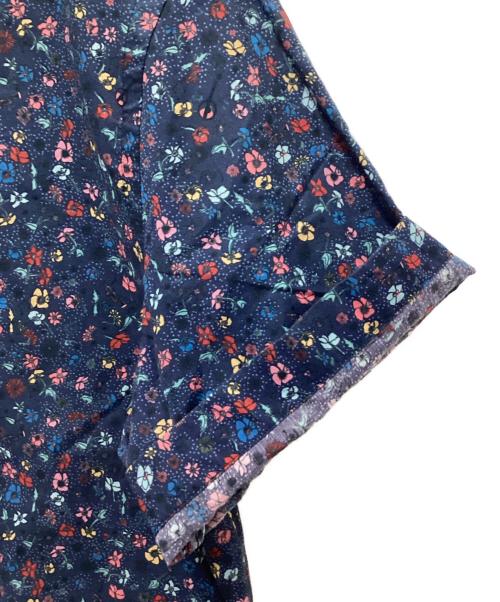 PAUL SMITH（ポールスミス）PAUL SMITH (ポールスミス) 半袖総柄シャツ ネイビー サイズ:Mの古着・服飾アイテム