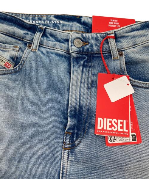 DIESEL（ディーゼル）DIESEL (ディーゼル) D-ESCRIPTION フレアジーンズ ブルー サイズ:W25の古着・服飾アイテム