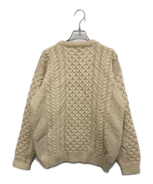 L.L.Bean（エルエルビーン）L.L.Bean (エルエルビーン) 80'sフィッシャーマンニット アイボリー サイズ:Ｓの古着・服飾アイテム