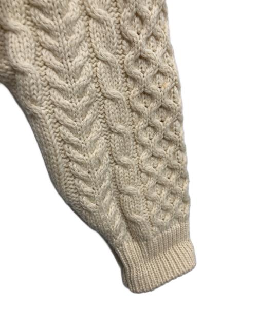 L.L.Bean（エルエルビーン）L.L.Bean (エルエルビーン) 80'sフィッシャーマンニット アイボリー サイズ:Ｓの古着・服飾アイテム