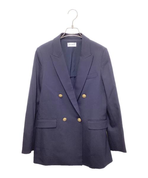 PLST（プラステ）PLST (プラステ) ダブルブレストジャケット ネイビー サイズ:Ｓの古着・服飾アイテム