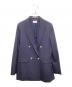 PLST（プラステ）の古着「ダブルブレストジャケット」｜ネイビー