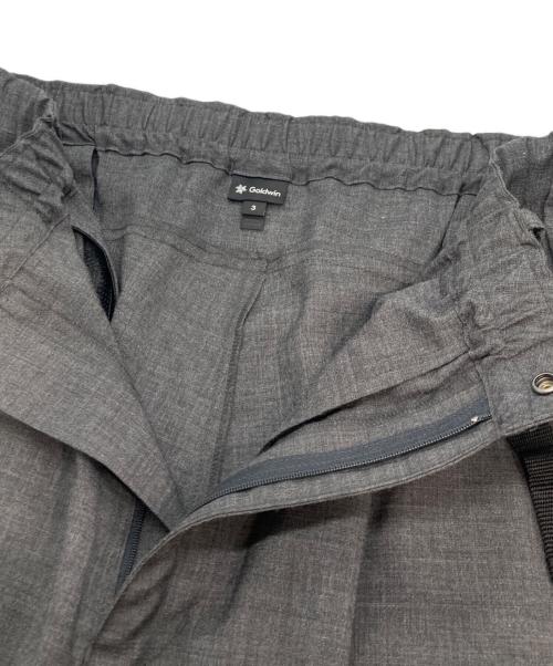 GOLDWIN（ゴールドウイン）GOLDWIN (ゴールドウイン) ウールブレンドツイルワンタックパンツ グレー サイズ:3の古着・服飾アイテム
