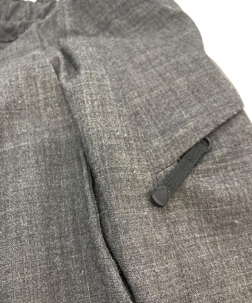 GOLDWIN（ゴールドウイン）GOLDWIN (ゴールドウイン) ウールブレンドツイルワンタックパンツ グレー サイズ:3の古着・服飾アイテム