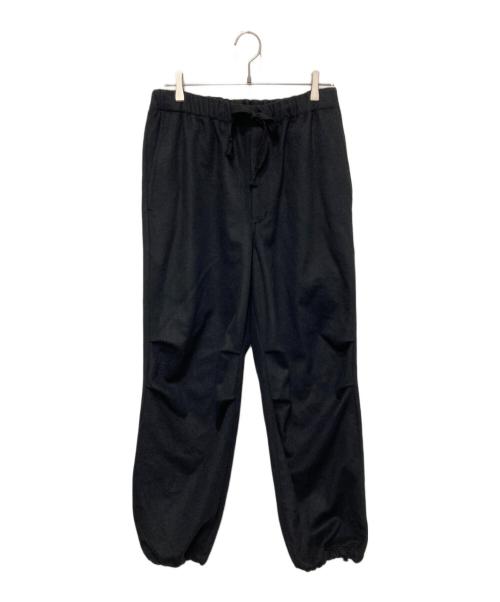 MARKA（マーカ）MARKA (マーカ) ニータックパンツ -ウールシルクビーバー- ブラック サイズ:2の古着・服飾アイテム