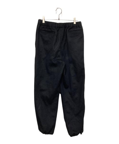 MARKA（マーカ）MARKA (マーカ) ニータックパンツ -ウールシルクビーバー- ブラック サイズ:2の古着・服飾アイテム