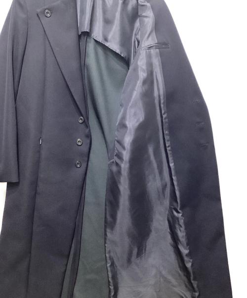 ato（アトウ）ato (アトウ) スタンドカラーチェスターコート ネイビー サイズ:44の古着・服飾アイテム