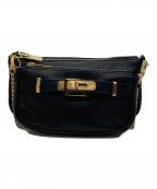 SITA PARANTICAシータパランティカ）の古着「ダブルポーチ」｜ブラック