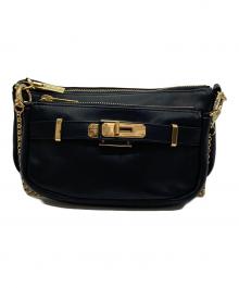 SITA PARANTICA（シータパランティカ）の古着「ダブルポーチ」｜ブラック