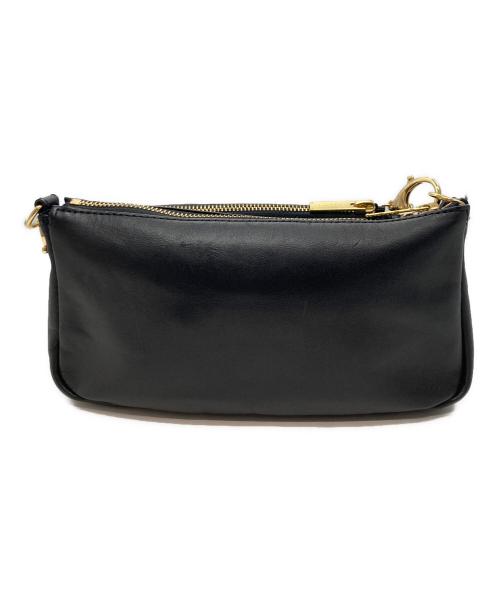 SITA PARANTICA（シータパランティカ）SITA PARANTICA (シータパランティカ) ダブルポーチ ブラックの古着・服飾アイテム