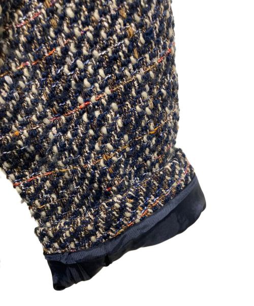 journal standard L'essage（ジャーナルスタンダード レサージュ）journal standard L'essage (ジャーナルスタンダード レサージュ) SUPER140S/GIOLICA コクーンコート ブラック サイズ:FREEの古着・服飾アイテム