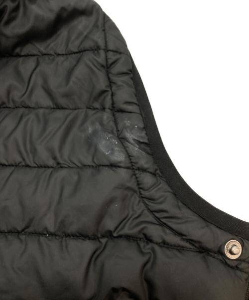 PRADA（プラダ）PRADA (プラダ) トライアングルロゴ ダウンジャケット ブラック サイズ:46の古着・服飾アイテム