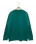 THISISASWEATER. (ディスイズアセーター) ウールカシミヤ クルーネックニット グリーン サイズ:2：14000円